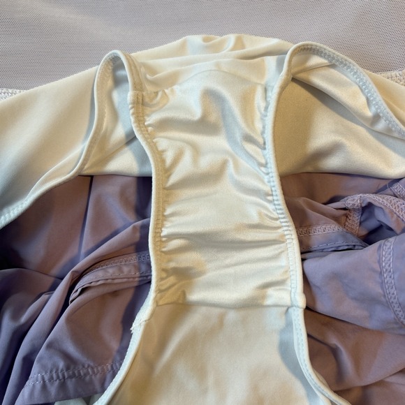 Free People Fp Movement Righteous Runsie Romper Stretch Lilac Size Medium - Picture 10 of 11